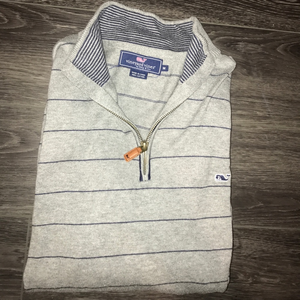 Vineyard Vines Quarter Zip Sweater